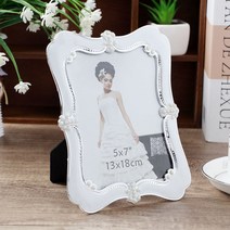 비투비월드 진주 엔틱 사진 액자(5x7)/ 탁상용 포토액자, 단일옵션