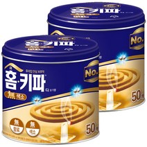 홈키파 무색소 모기향, 7개