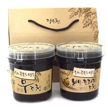 조청2종세트(배도라지조청 1kg+무조청 1kg)