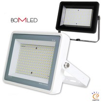 LED투광등100W 고효율 야외 국산 방수 확산형, 블랙100W 전구색