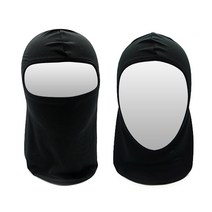 햇볕 추위 차단 전면 마스크 야외작업 바이크 검정