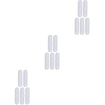 자석교반기 마그네틱 실험실 교반기 15 개 교반봉 방지 믹서로드, White, 1.White