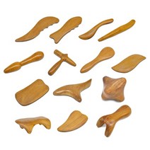 전신안마기 어깨 진동 목 의자안마기 허리 마사지기, 14pcs 믹스