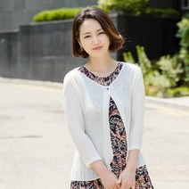 조이마담 J2827 플리츠 볼레로 가디건 엄마옷 50대60대중년여성의류 미시옷 주름옷