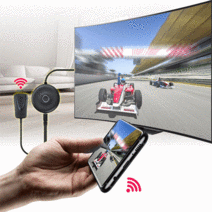 EC500 갤럭시A52S/A80/A90 TV/모니터/빔연결 MHL 무선동글 드라마/영화 감상