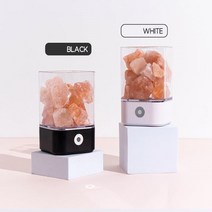 큐브박스샵 프리미엄 편백 라벤더 티트리 로즈마리 오일 스톤 디퓨저, 블랙