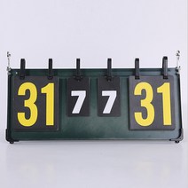 스코어보드 점수판 테니스 전자 농구 탁구 농구멀티 스포츠 축구 탁구플립 4 자리 배드민턴 점수 판 배구 휴대용 전문 카운터 수동