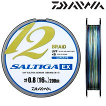 다이와 UVF 솔티가 12 EX+Si 0.6호 0.8호 200m 300m 400m 바다 루어 합사, 1.2호