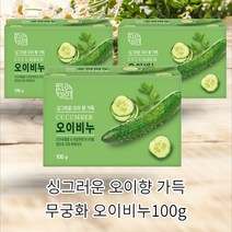 싱그러운 오이 향 가득 오이비누100g 12개