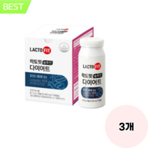 종근당건강 락토핏 솔루션 다이어트 유산균 12g, 30정, 3개