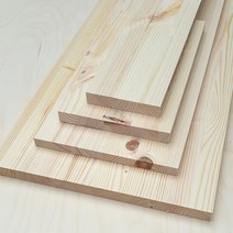 아이베란다 레드파인 규격사이즈 목재재단 집성목 원목판재, 12Tx600x1200mm
