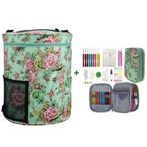 코바늘뜨기 세트 패키지 혼자놀기 뜨개질 바늘 크로쉐 yarn storage bag 예술, 스타일 3의 가방