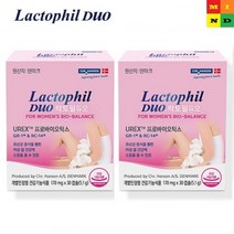 여성 유산균 프로바이오틱스 영양제, 락토필 듀오 30캡슐 2개박스