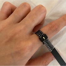 반지 호수 표 링 사이즈 재기 재는거 손가락 치수 재는 측정 기구 도구 KS 규격 게이지, 반지사이즈 호수 측정기, 상세페이지 참조