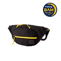 다이와 MP 힙 백 M(A) 블랙 옐로우 루어보조가방 한국다이와정품