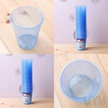 마이몰12 25P 다회용 자판기컵 청색 믹스커피컵 갈색컵