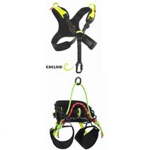 【 EDELRID 】 TREEREX + VECTOR CHEST X 아보리스트 풀 하네스 등산 로프
