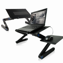 KVM 접이식 노트북테이블 받침대 각도조절독서대 침대노트북거치대 눕서대, 노트북거치대 베이직 (마우스패드 미포함) 핑크