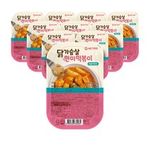 미트리 닭가슴살 현미떡볶이 매콤까르보 250g, 10개