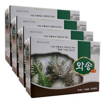 국내산 생와송 농축 엑기스 와송진액 와송즙 60포 x 4박스