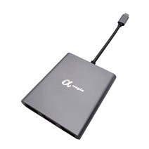 Aegis USB C 3 포트 디스플레이 1.4 멀티 비디오 스플 휴대용 MST 허브 듀얼 4K 60Hz 또는 30hz 썬더볼트 호환 윈도우 전용 및 SST 크롬북 iOS 용 No, USB-C to 2 Port HDMI