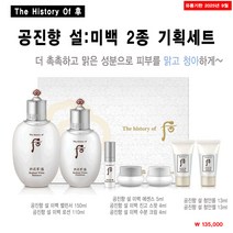 공진향 설 미백 2종 세트/선물포장가능, 공진향 설 미백 2종 세트