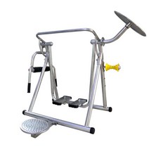 하늘 걷기 운동 에어로빅 공원 산스장 허리 하늘걷기