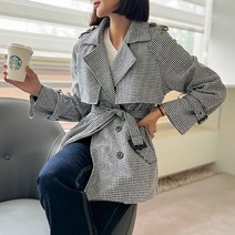 그녀희제 / 하운드투스 쓰리버튼 하프 자켓