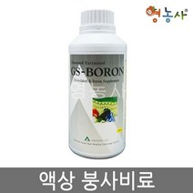 GS 보론 500ml 붕사비료 식물영양제 액상비료