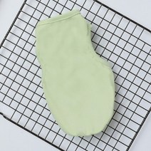 유엔펫 중형견옷 반려견옷 소형견용 귀여운 프린트 여름 반려동물 티셔츠 강아지 옷 애완동물 고양이 조끼 코튼 퍼그 의류 의상, [05] XL, [05] green 2