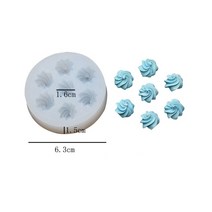 양초 몰드 실리콘 석고 비누 DIY 향초 캔들 만들기 케이크 모양의 금형 3D 과일 초콜릿 베이킹 수제 공예 용품, 05 5