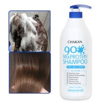 [착한팩토리] 밀크단백질90 고농축 샴푸 1 000ml 1개, 단품