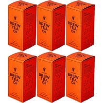 Brew Tea Co Lapsang Loose Leaf 브루티코 랍상소우총 홍차 잎 113g 6팩, 6개