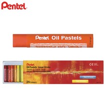 펜텔 오일파스텔 GHT-12 16 24 36 48, 24색