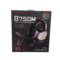 앱코 ABKONCORE B750M 가상 7.1 채널 RGB ENC 진동 게이밍 헤드셋 /빅보스