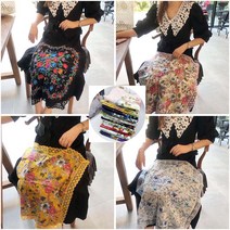 [미스블혹] 로미언니 5+1 플라워 에티켓 레이스 빅 손수건