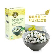 [청태산농장]유기농 곤드레감자나물밥 쉽게 만들기 54g(2인분 x3개입), 단품