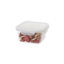 락앤락 비스프리 테이블탑 밀폐용기 냉장고.냉동실정리 반찬통 플라스틱소분통 전자렌지 레인지, 02. 정사각 580ml, 1개