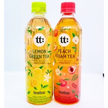 티트라 500ml 레몬 그린티 12개 + 피치 아쌈티 12개, 24개입