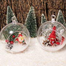 [Her1088] 아기자기 겨울풍경을 담은 모빌 겨울소품 산타모빌 인테리어모빌, 02-1.천사(마끈)