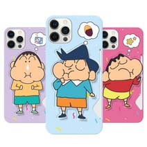 짱구 냠냠시리즈 왕아크릴톡 카드 슬림 하드 케이스 갤럭시 노트9 S10 5G G977