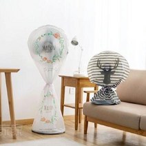PEVA 패브릭 선풍기 보관 먼지차단 방수 커버 덮개, S/사슴