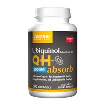 Jarrow Formulas 유비퀴놀 QH-앱솔브 100 mg 소프트젤, 120개입, 1개