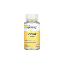솔라레이 아이오딘 500mg 30정 베지캡슐 요오드칼륨 셀룰로스 실리카 silica Iodine PotassiumIodide