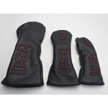 드라이버 우드 유틸리티 골프 커버 세트 타이틀리스, 우드_화이트SEA_