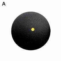 1pcs 스쿼시 공 높은 바운스 빠른 속도 훈련 고무 블루 초보자 Newcomer 공 점 단일 P0f5, China, Single yellow dot, 01 Single yellow dot