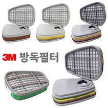 [RΘA] 3M-6000 시리즈용 방독필터 6001K 유기증기. 일반용재 (봉(2ea)) 산업용 정화통 보호 안전 용정화 필터 공업용 ▷_β5243Ea, 《β본상품》, ★옵션없음[無]