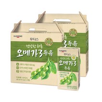일동후디스 건강한 하루 오메가3 두유, 64개, 190ml