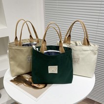 곰돌이 데일리 캔버스 토트백 심플 미니백