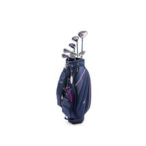 MIZUNO(미즈노) 초중급자용 레이디스 오른손잡이용 Efil-8 골프 클럽 8개 세트(캐디백 첨부카본 샤프트) L사이즈 ‎5KJBZ17014